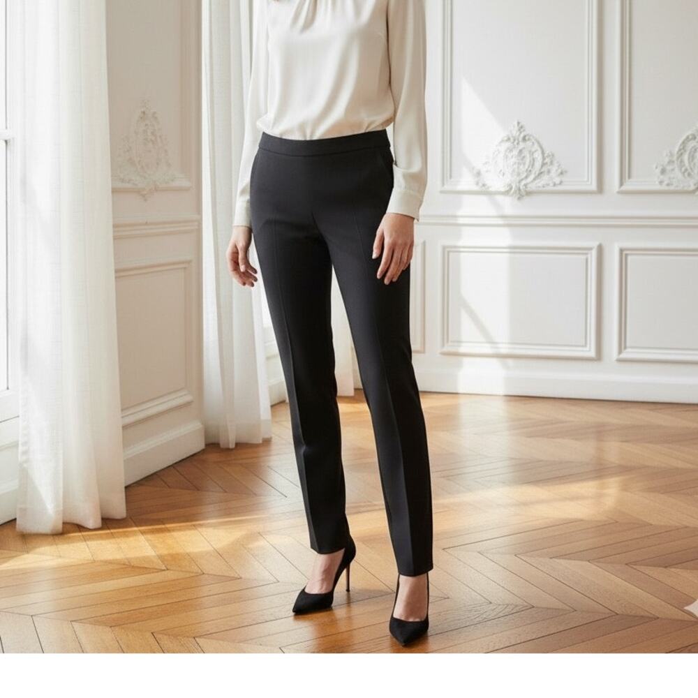 Ralph Lauren Black Label Black Side Zip Trousers size 8